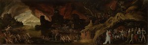 Il giudizio universale e i sette peccati capitali da Jacob van Swanenburgh